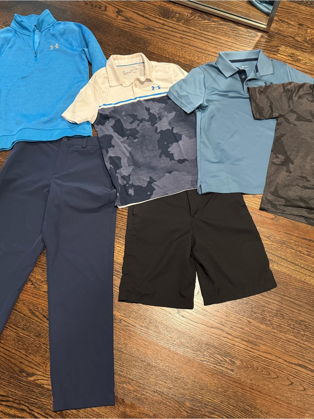 Boys Size YM Golf 6-piece Bundle (Under Armour & Slazenger)